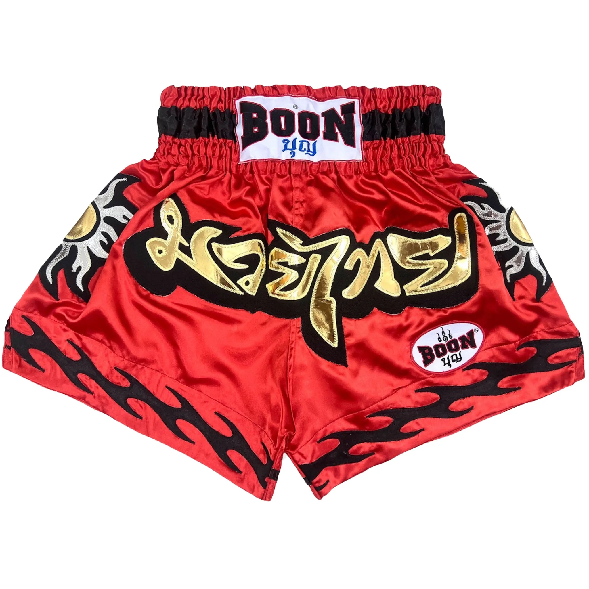 MT25 Muay Thai Shorts RED SUN