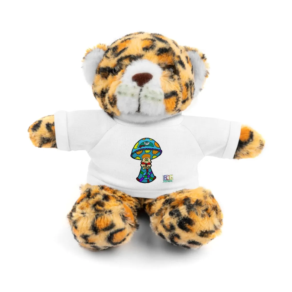 Multicolored Skull Shroom Stuffed Animals with Tee