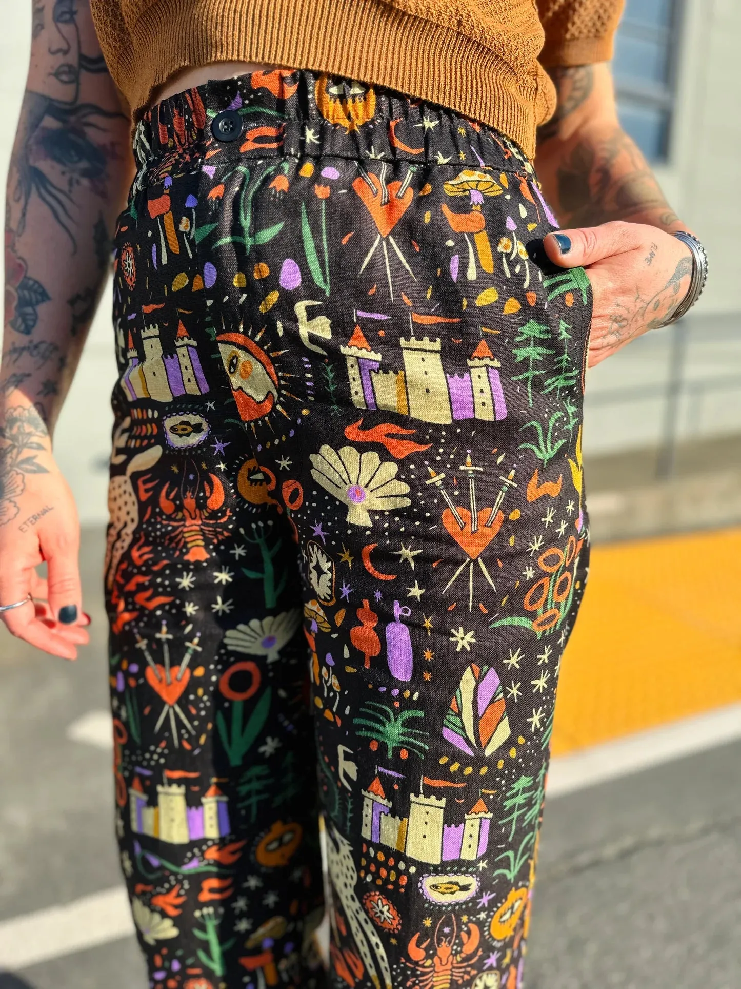 Nooworks Linen Catalina Pants