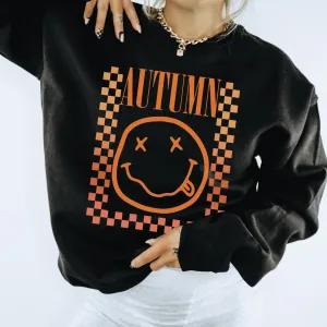 Ombre Autumn Sweatshirt - Fall Sweatshirt - Sizes S to 5XL