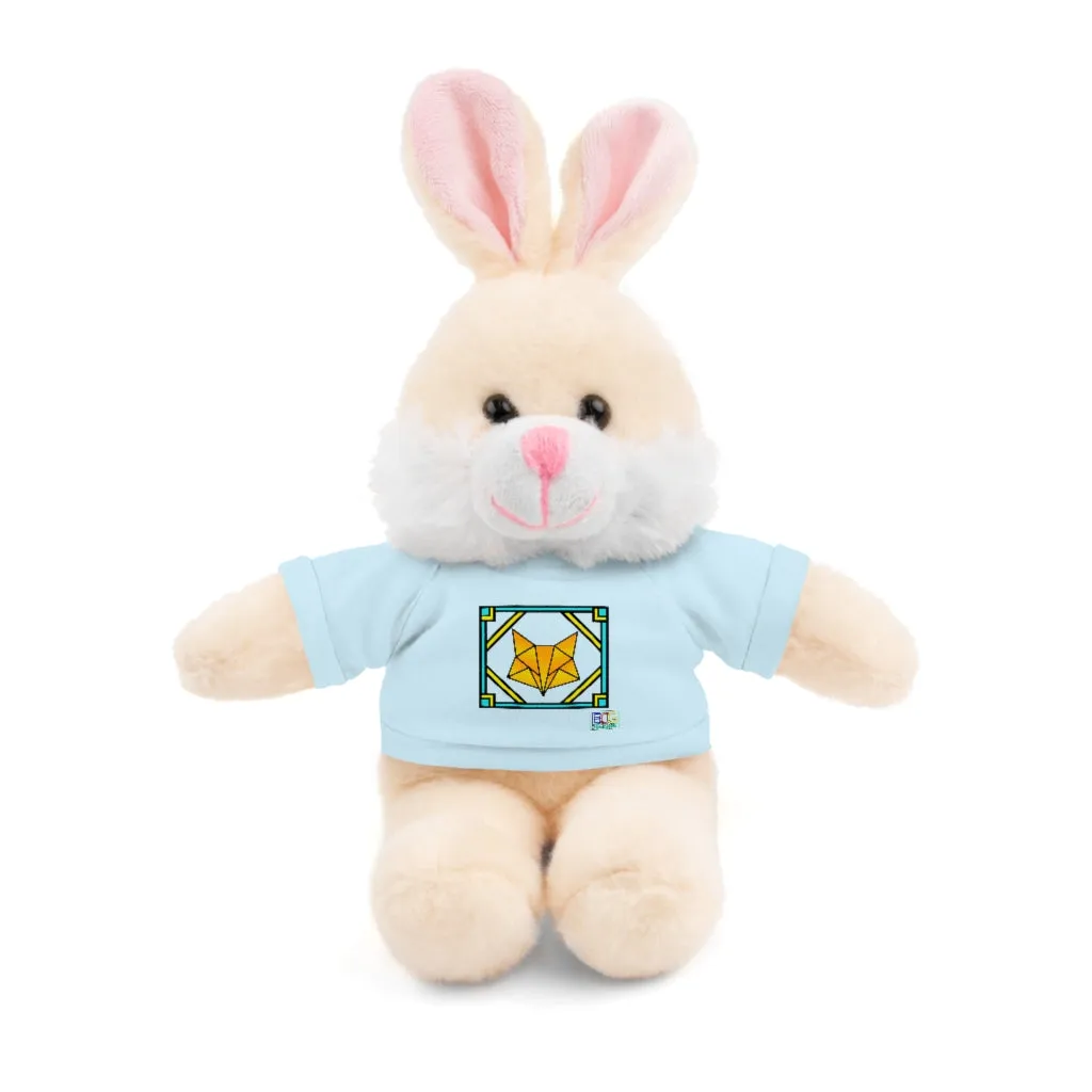 Orange Box Fox Stuffed Animals with Tee