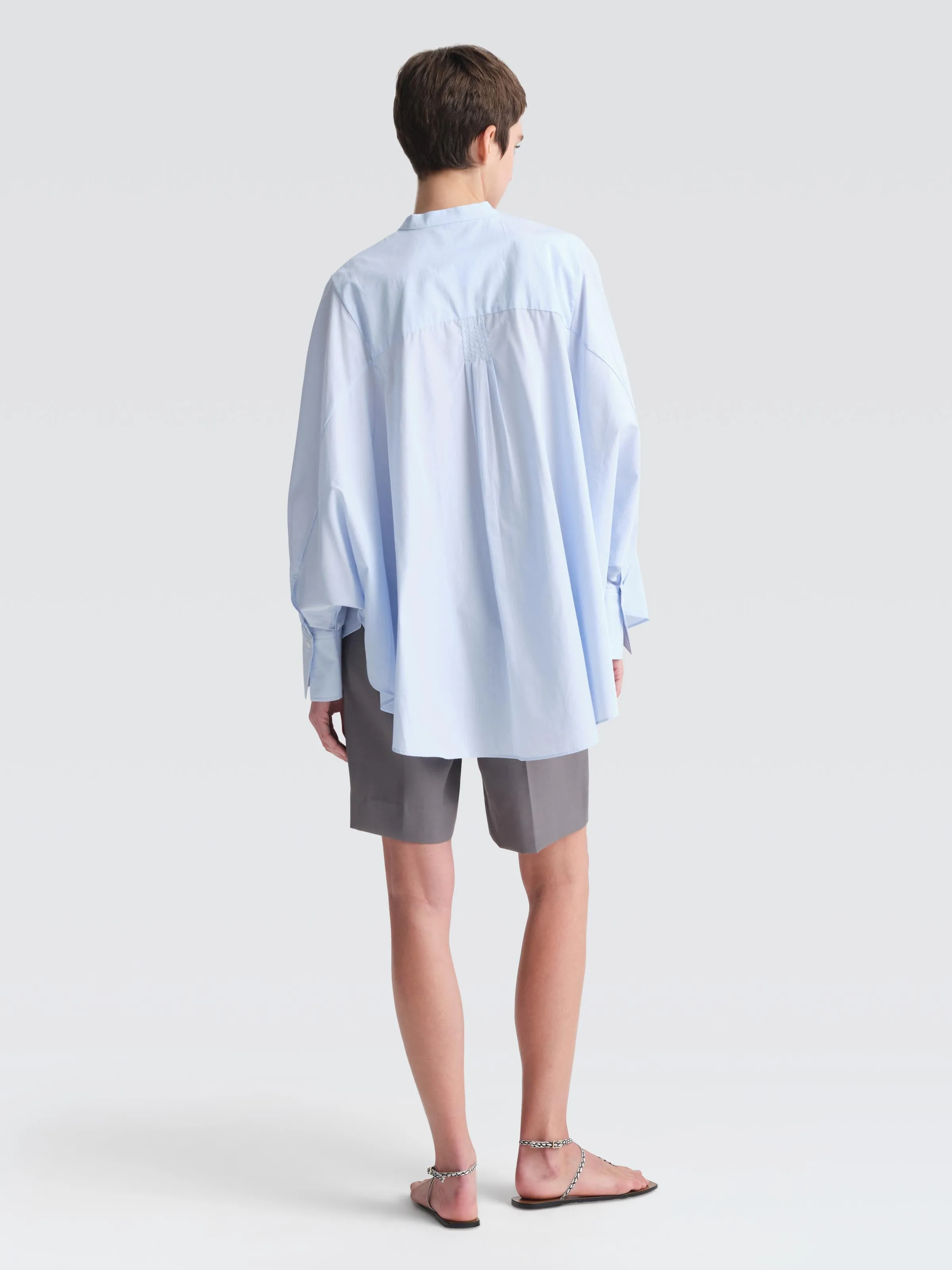 Organic Cotton Poplin Marge Shirt