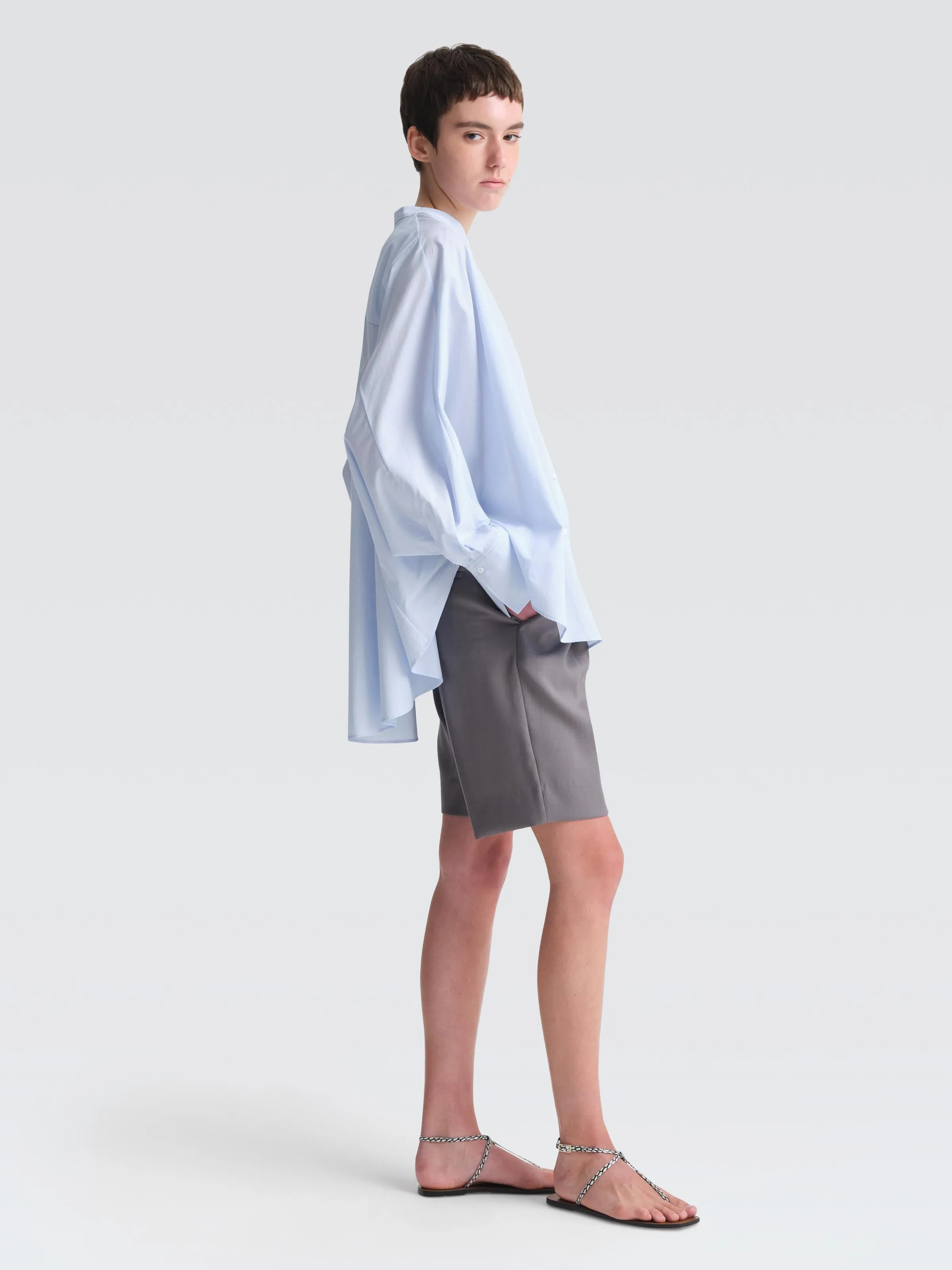 Organic Cotton Poplin Marge Shirt