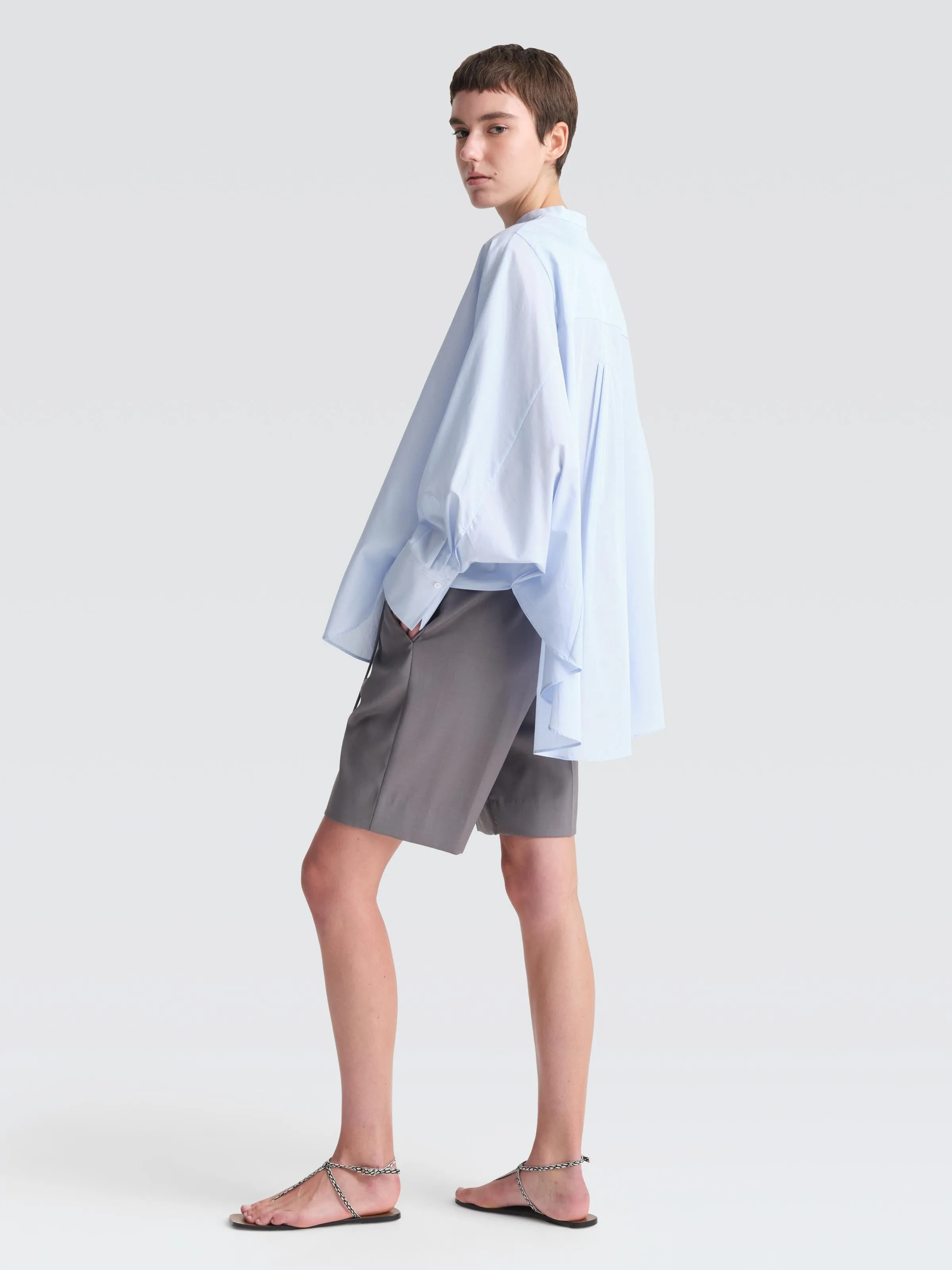 Organic Cotton Poplin Marge Shirt