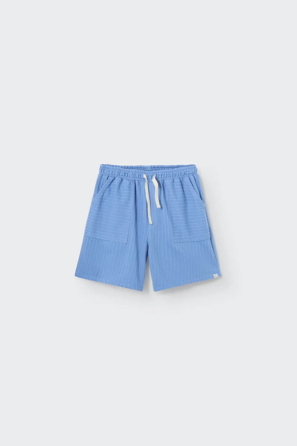 ORGANIC JACQUARD BERMUDA SHORTS - MARCO