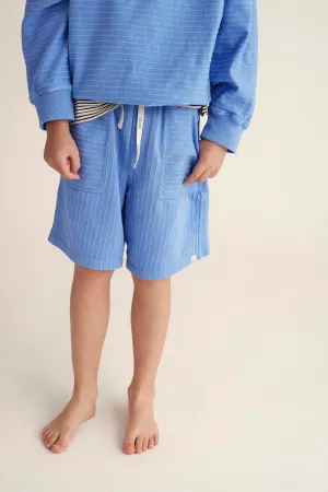 ORGANIC JACQUARD BERMUDA SHORTS - MARCO