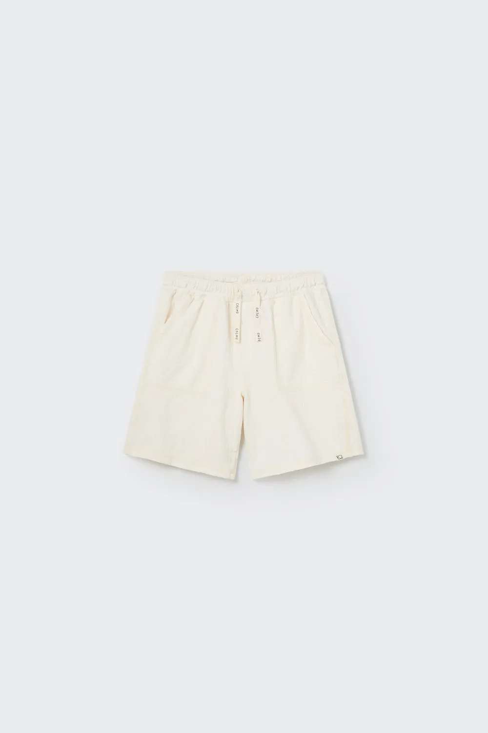 ORGANIC JACQUARD BERMUDA SHORTS - MARCO
