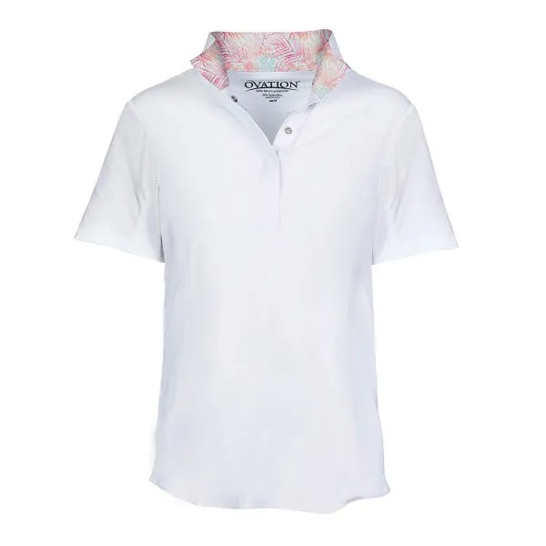 Ovation Child's Ellie Quarter Snap Show Shirt Short Sleeve