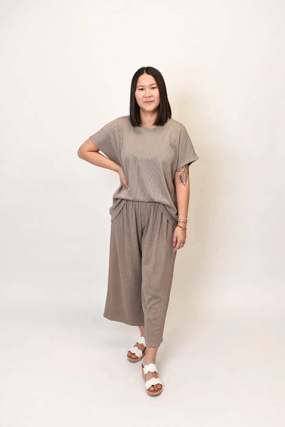 Palm Beach Travel Set In Oyster Grey