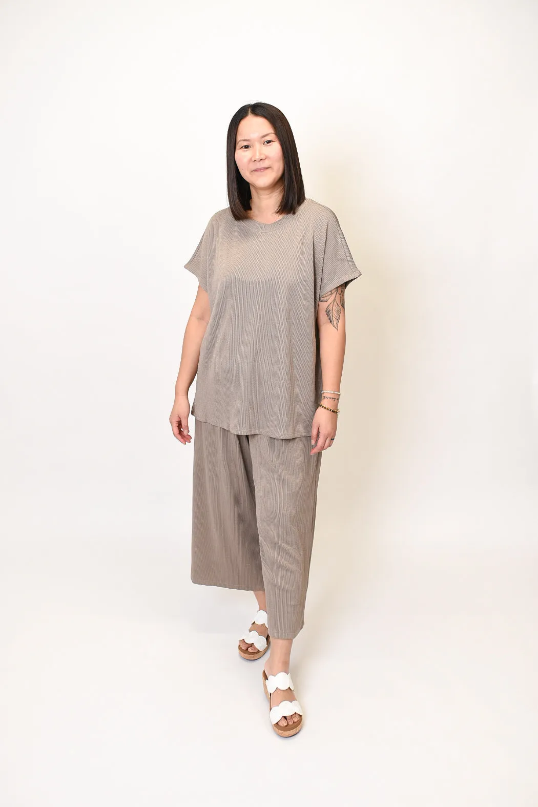 Palm Beach Travel Set In Oyster Grey