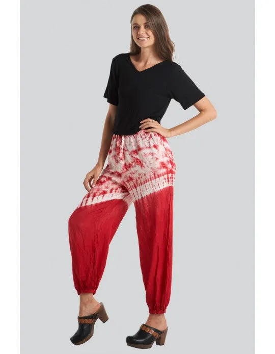 Pant - Half Tie Dye Harem Pant