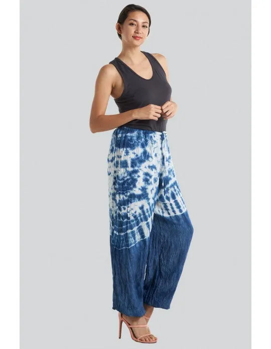 Pant - Half Tie Dye Harem Pant