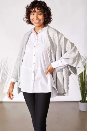 PERUZZI Grandad Collar Shirt
