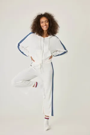 P.J. Salvage Back on Track Crop Waffle Lounge Pant