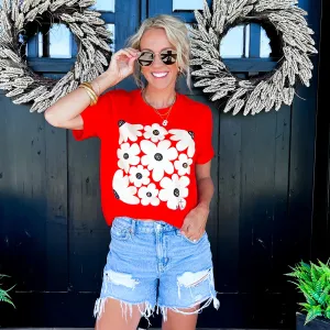 Poppy Floral Tee