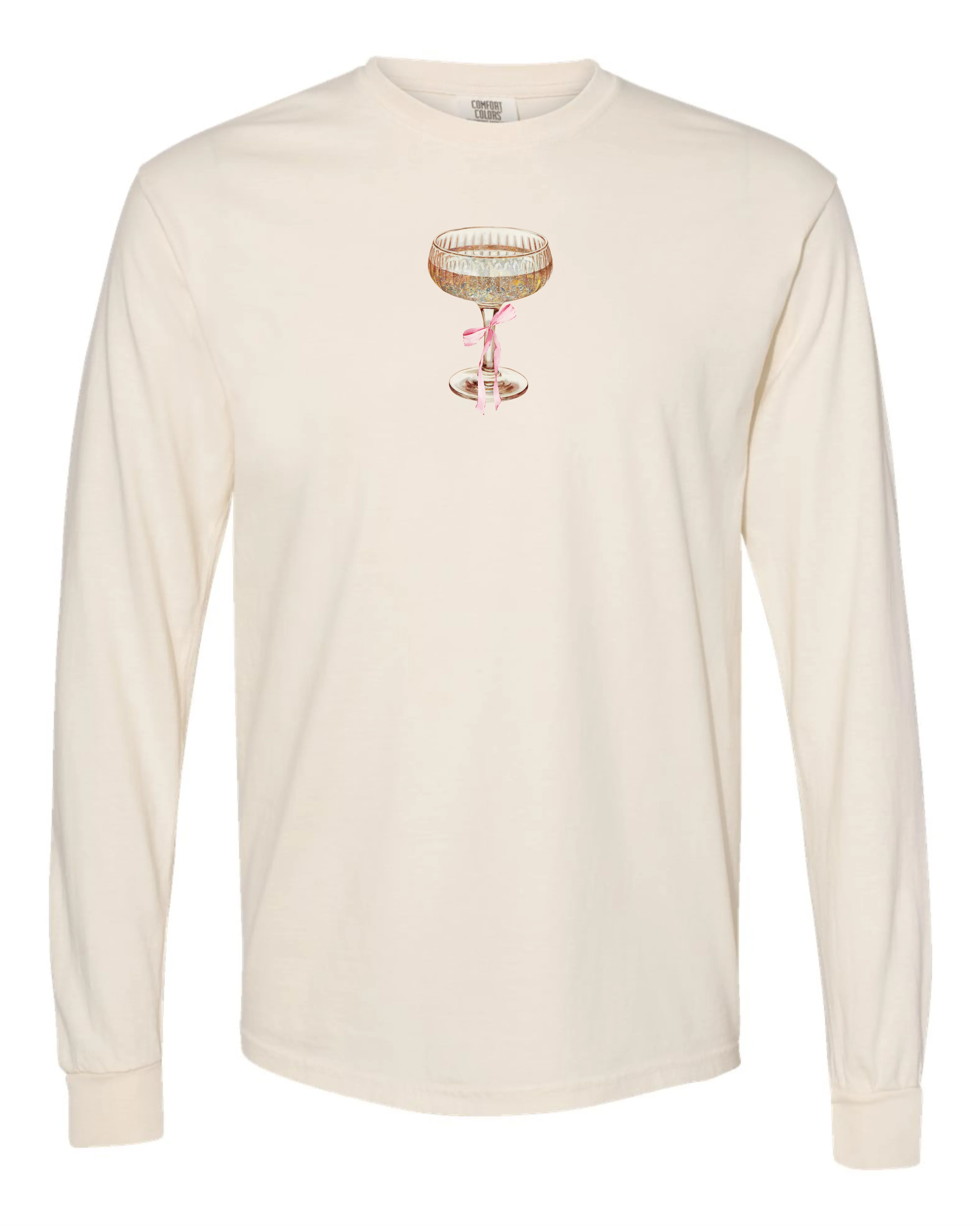 Pour The Champagne Tee • Off White