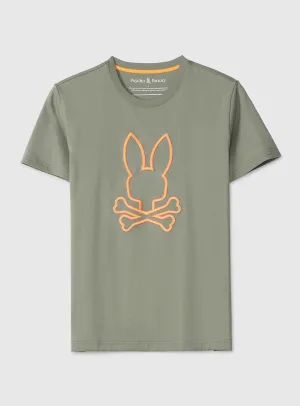 Psycho Bunny T-Shirt - Floyd Graphic Tee - Agave Green 342 - B6U338B2TS