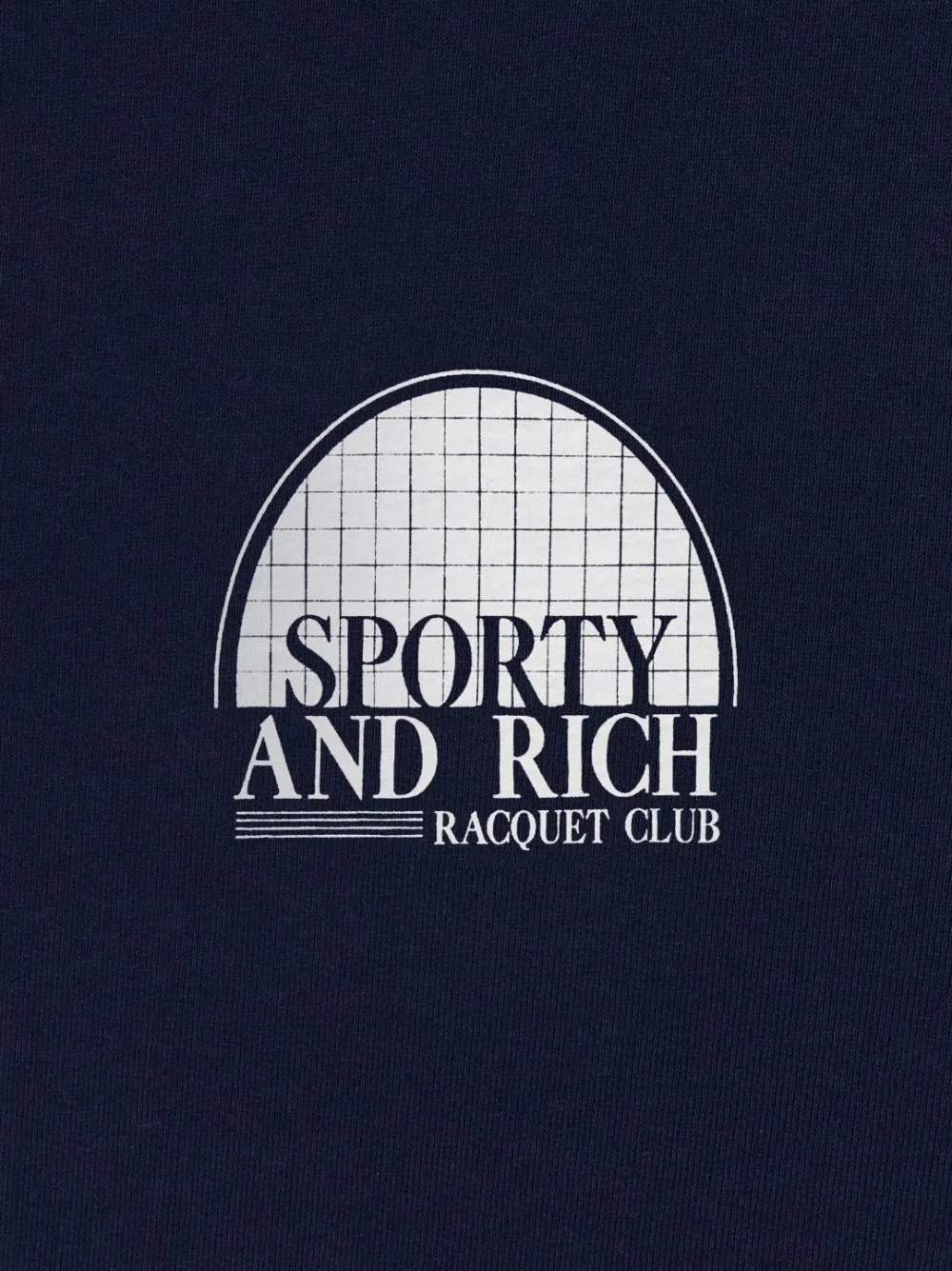 Racquet Club logo-print T-shirt