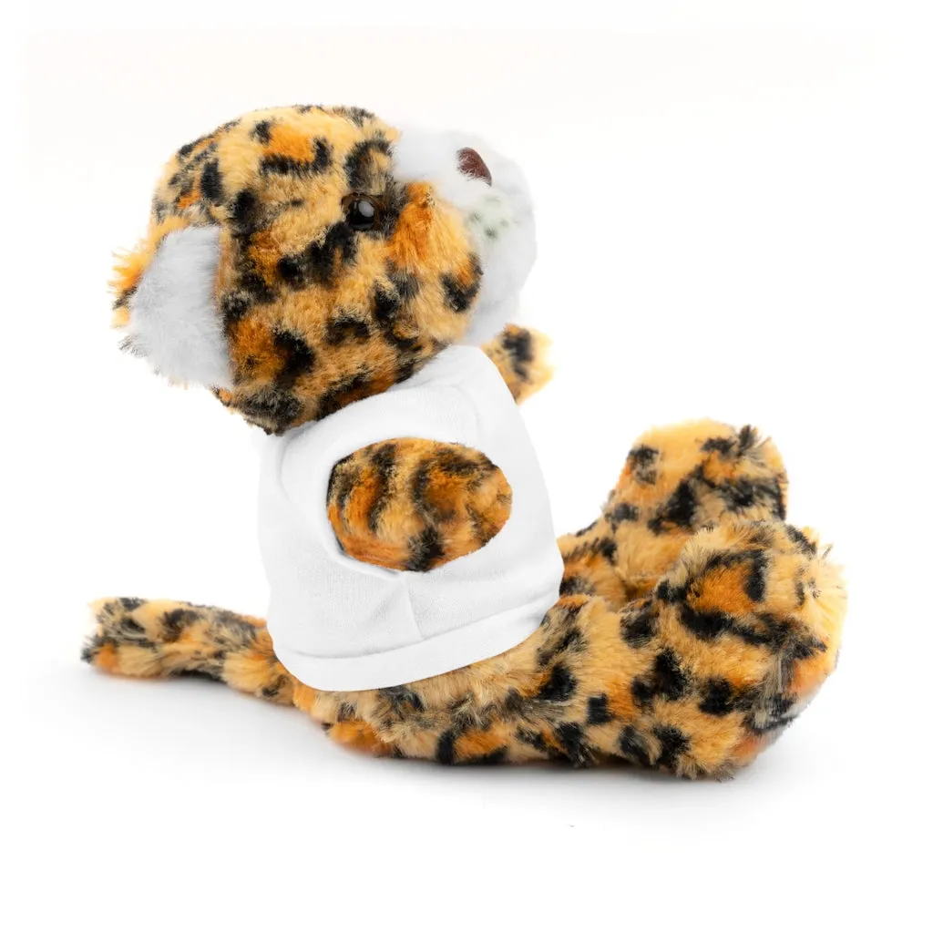 Rainbow Cat Stuffed Animals with Tee