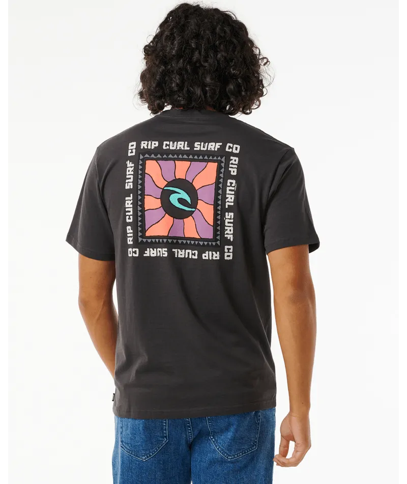 Rip Curl Dawny Tee-Washed Black