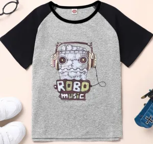 Robo Music Graphic Tee
