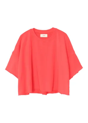 Romeo sweatshirt in jetty red