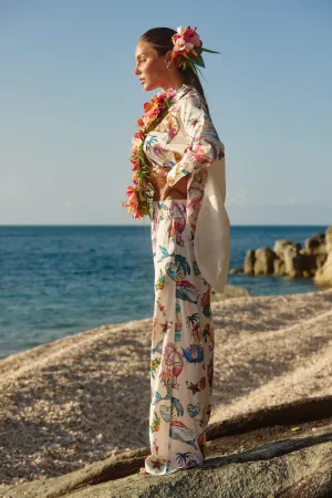 Sabbi The El Jimbaran Pant You’re Beautiful - white