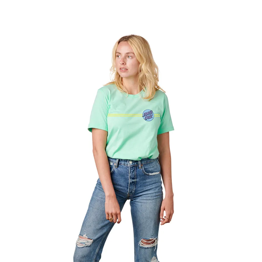 Santa Cruz Other Dot Fitted T-Shirt Mint