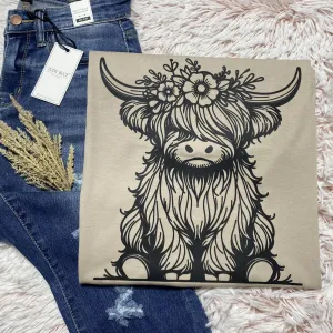 Shaggy Highland Cow