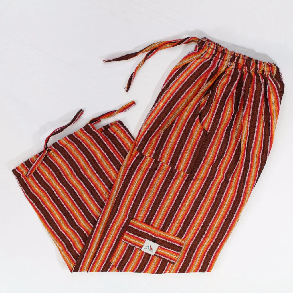 (Small) Orangey Brown Lounge Pants 0009