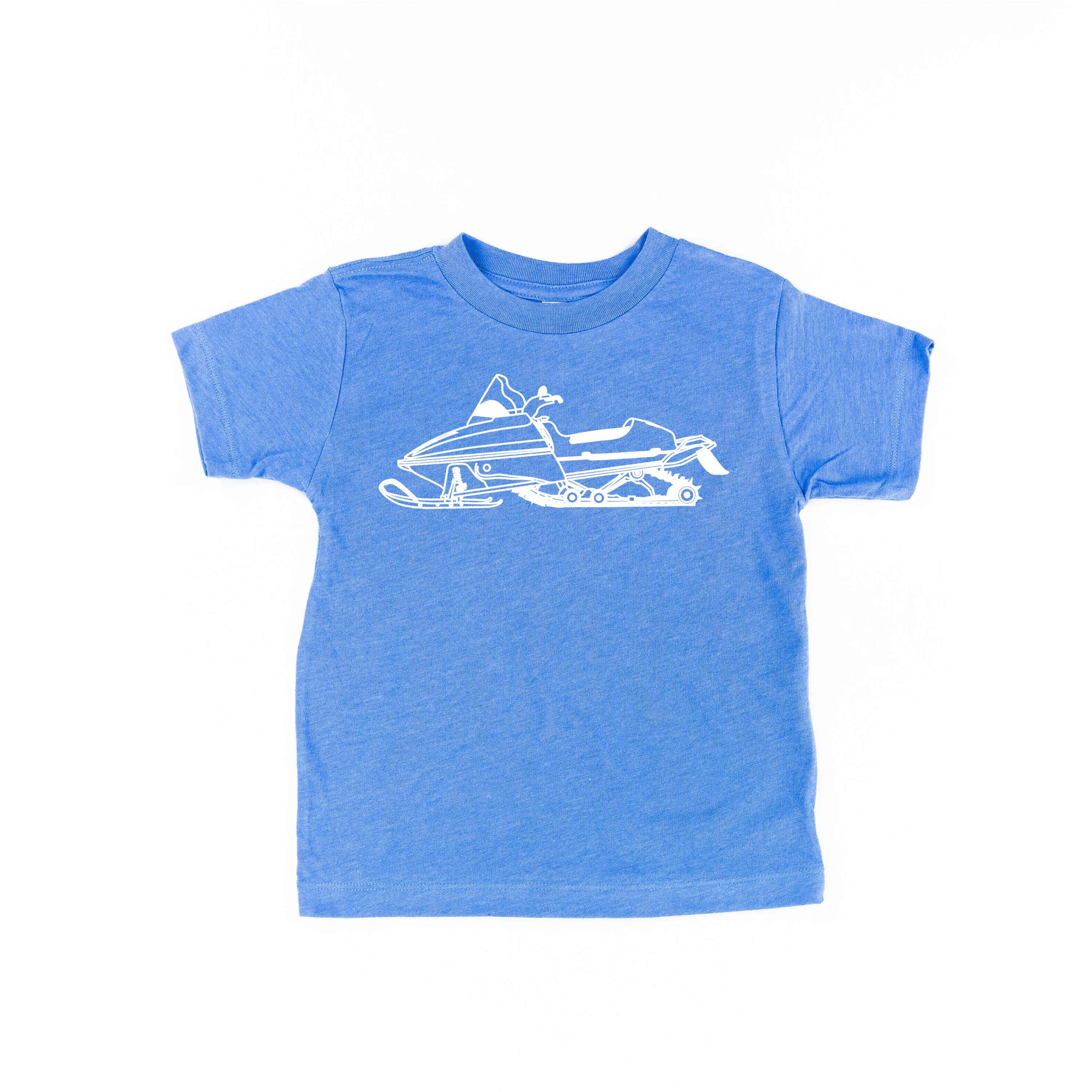 SNOWMOBILE - Minimalist Design - Short Sleeve Child Shirt