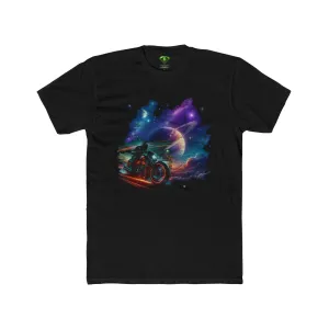 Space Biker T-shirt, Unisex Tees,