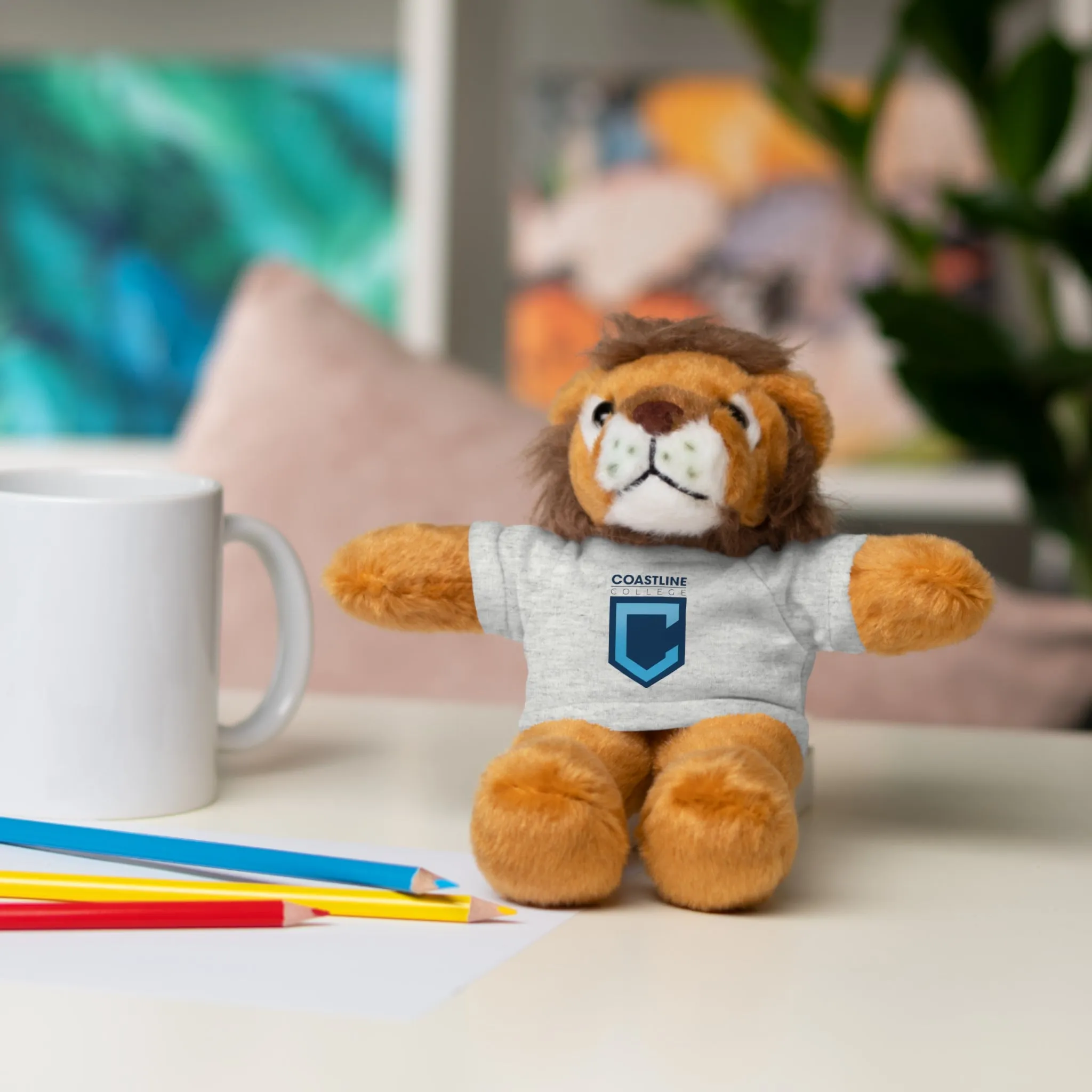 Stuffed Animals with Coastline Tee