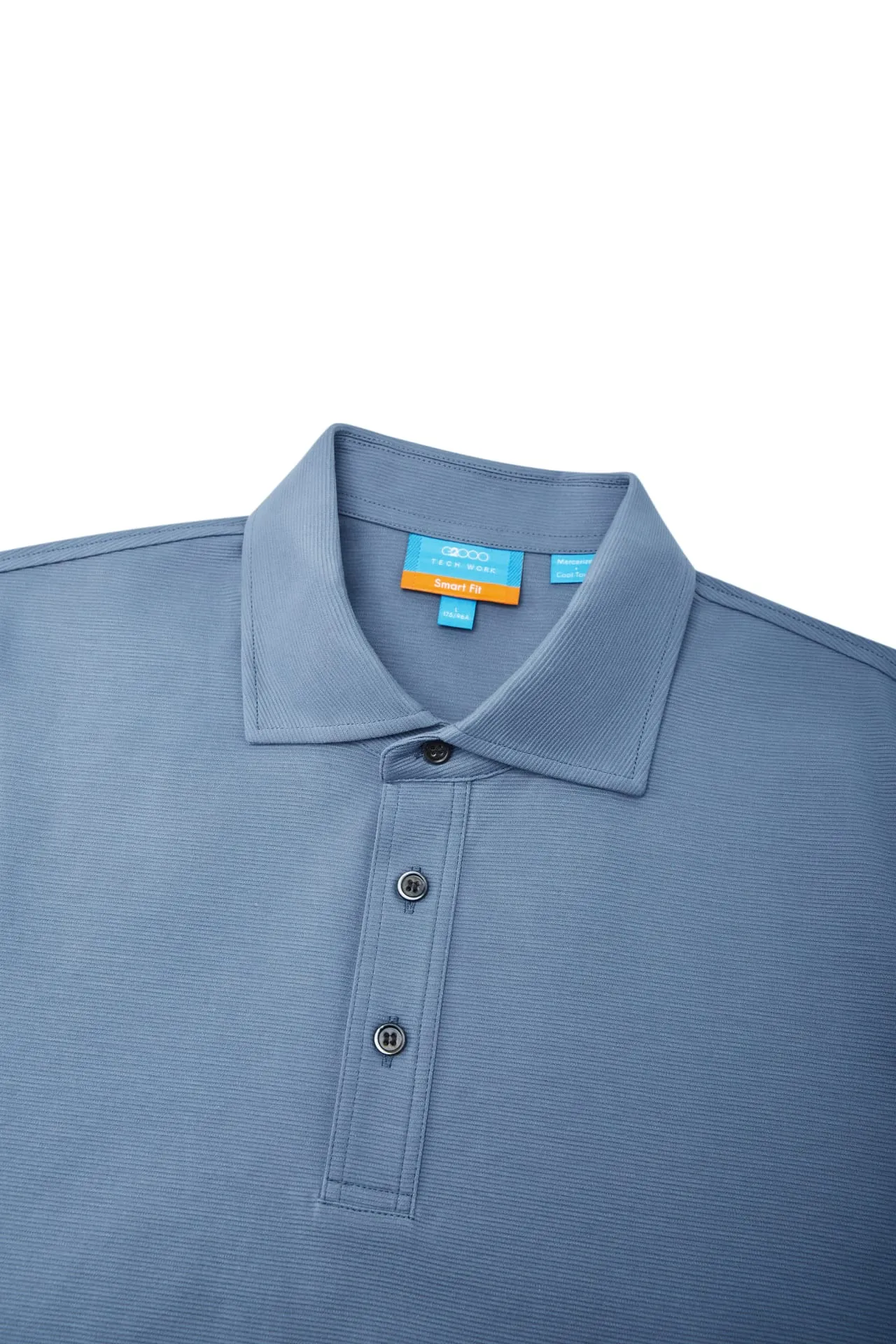 Super Light Mercerized Cotton Smart Fit Short Sleeve Polo Tee
