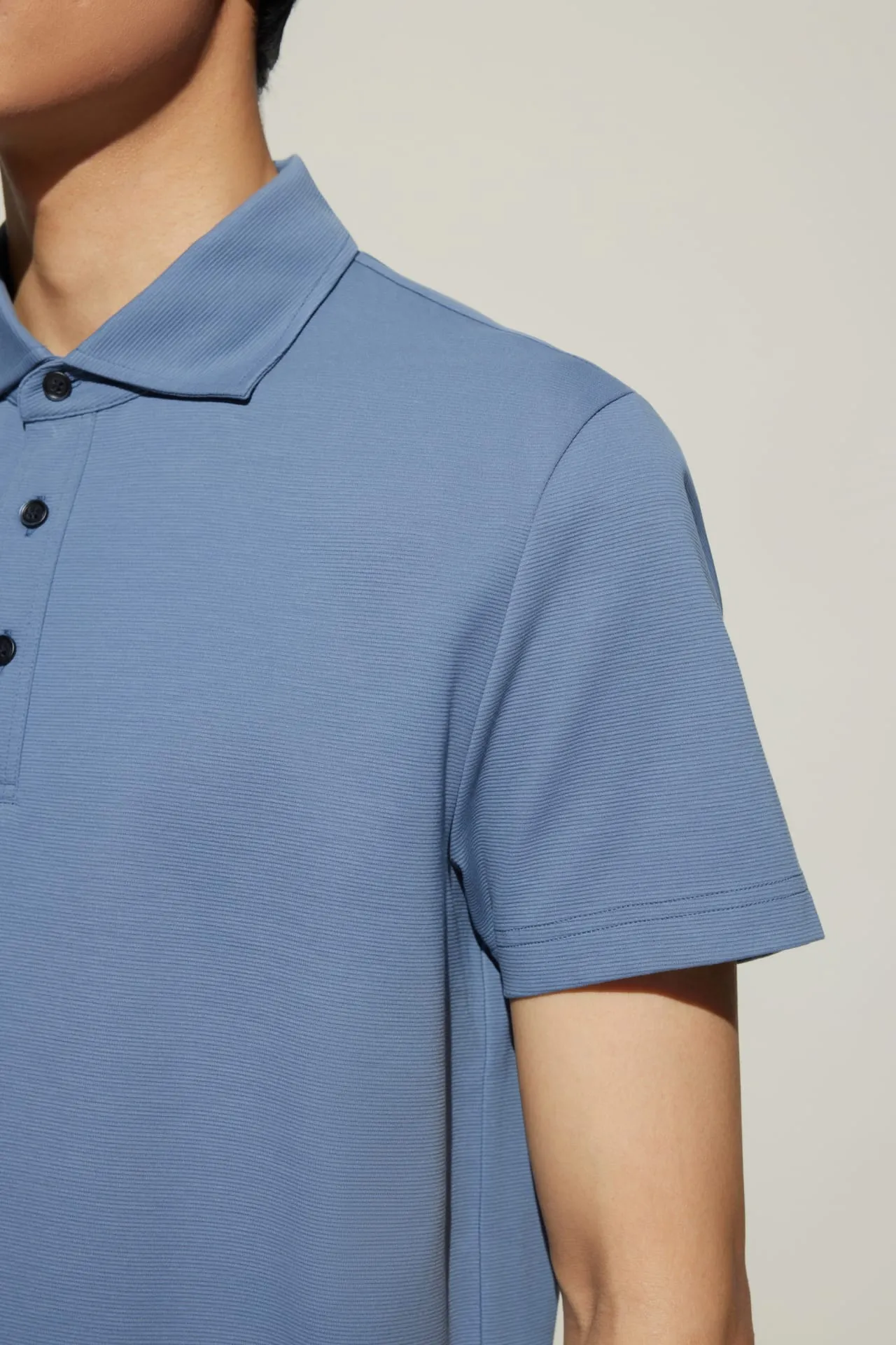 Super Light Mercerized Cotton Smart Fit Short Sleeve Polo Tee