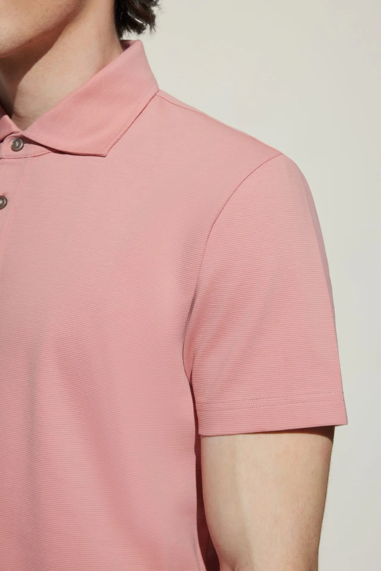 Super Light Mercerized Cotton Smart Fit Short Sleeve Polo Tee