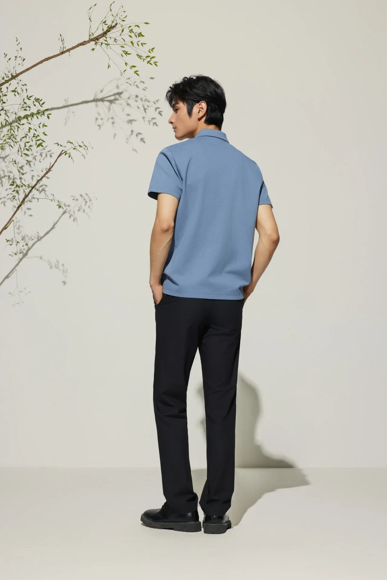 Super Light Mercerized Cotton Smart Fit Short Sleeve Polo Tee
