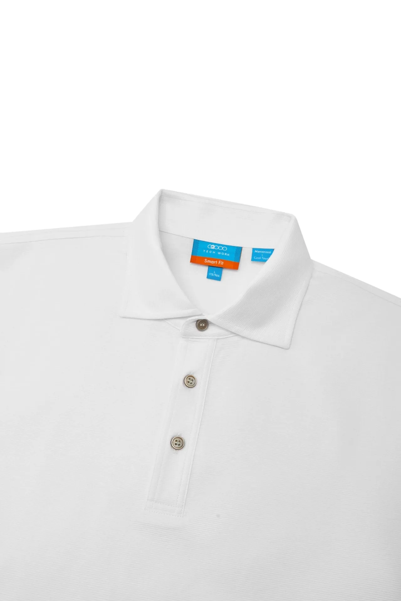 Super Light Mercerized Cotton Smart Fit Short Sleeve Polo Tee