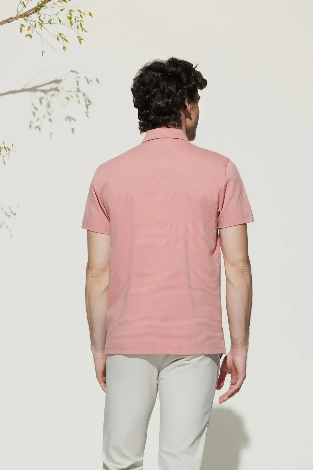 Super Light Mercerized Cotton Smart Fit Short Sleeve Polo Tee
