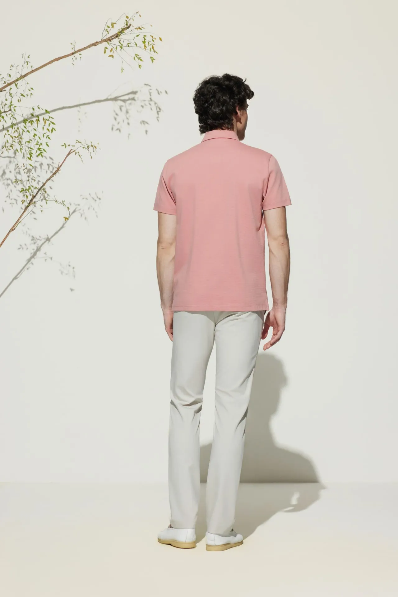 Super Light Mercerized Cotton Smart Fit Short Sleeve Polo Tee