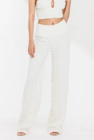 TAHITI BUBBLE KNIT SET BOTTOMS