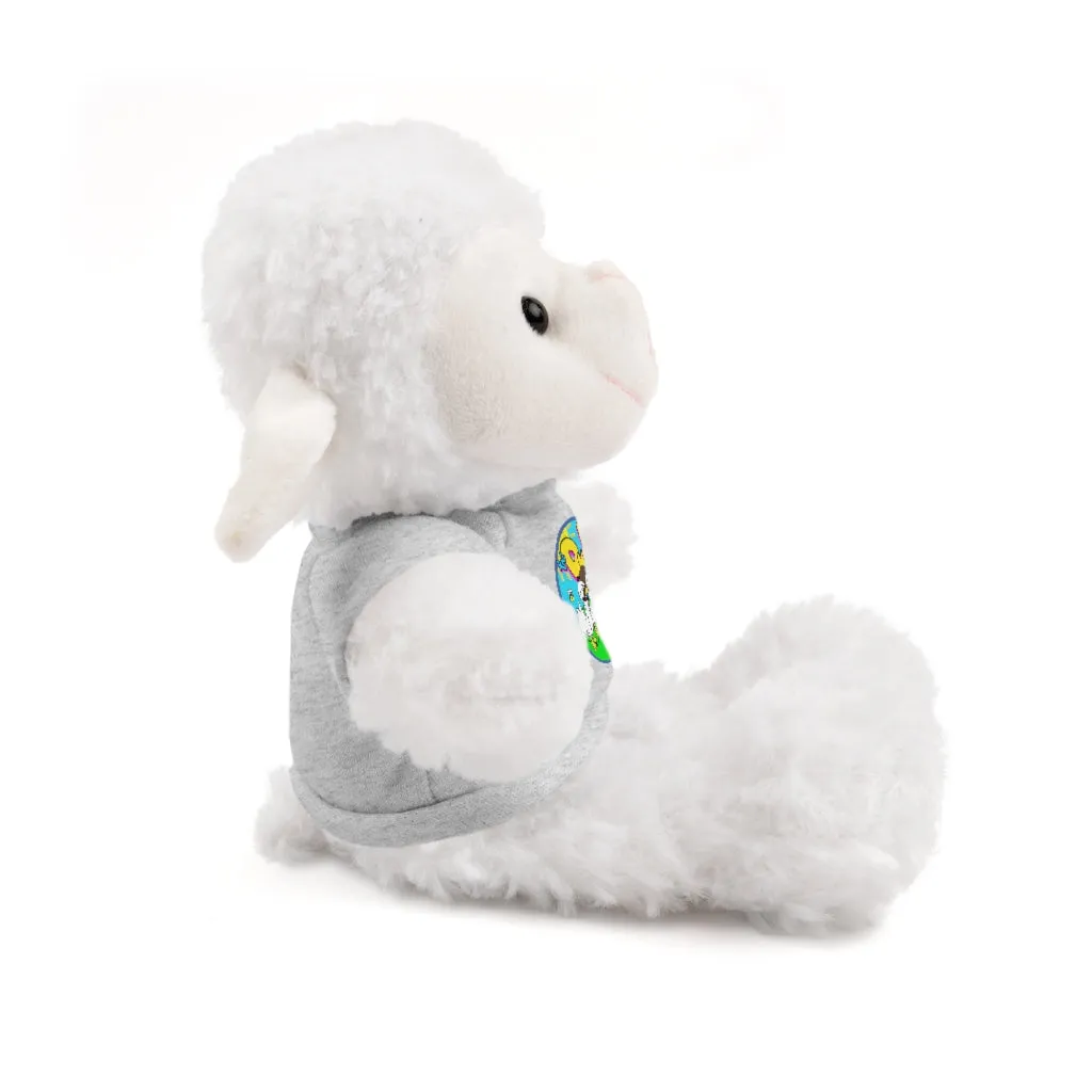 The Duckles™ Merch-Wearing Stuffed Animals with Tee