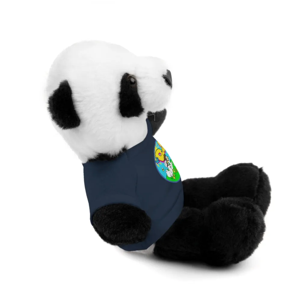 The Duckles™ Merch-Wearing Stuffed Animals with Tee