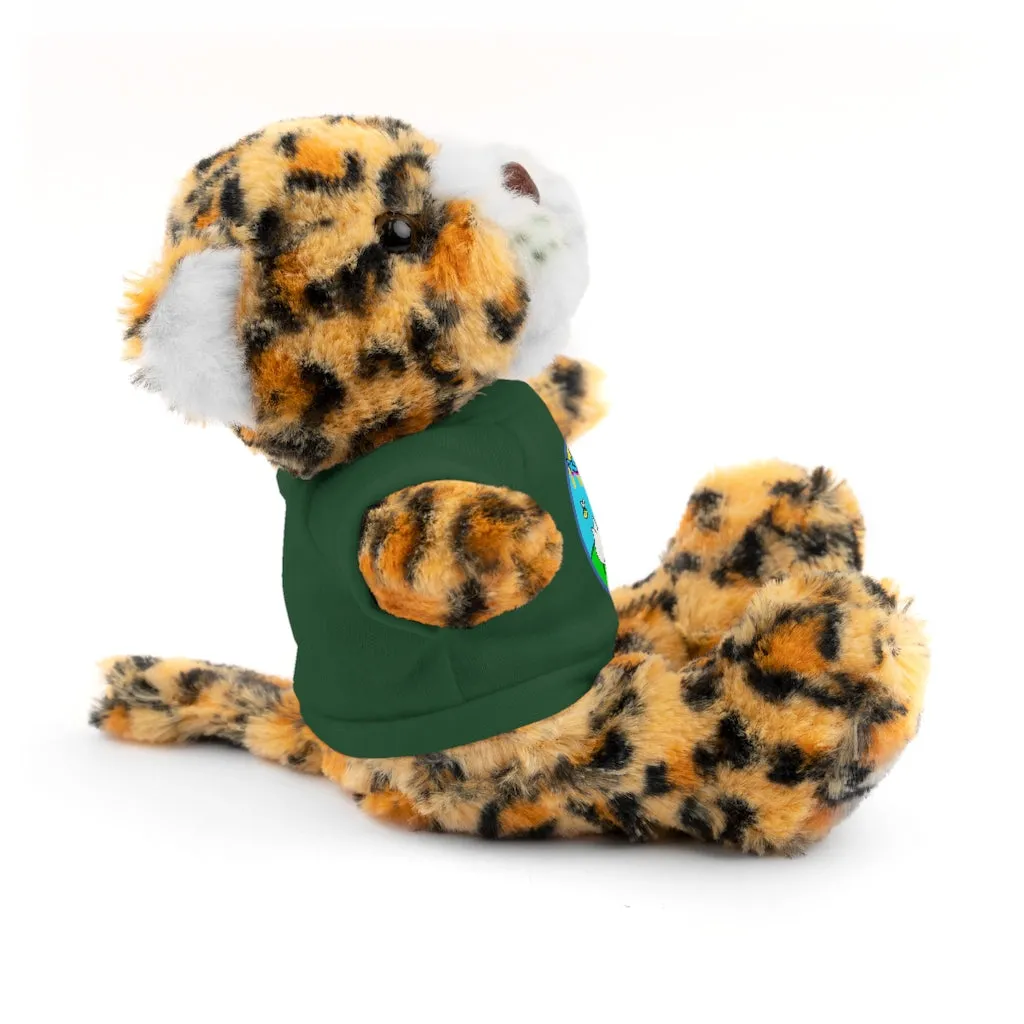 The Duckles™ Merch-Wearing Stuffed Animals with Tee