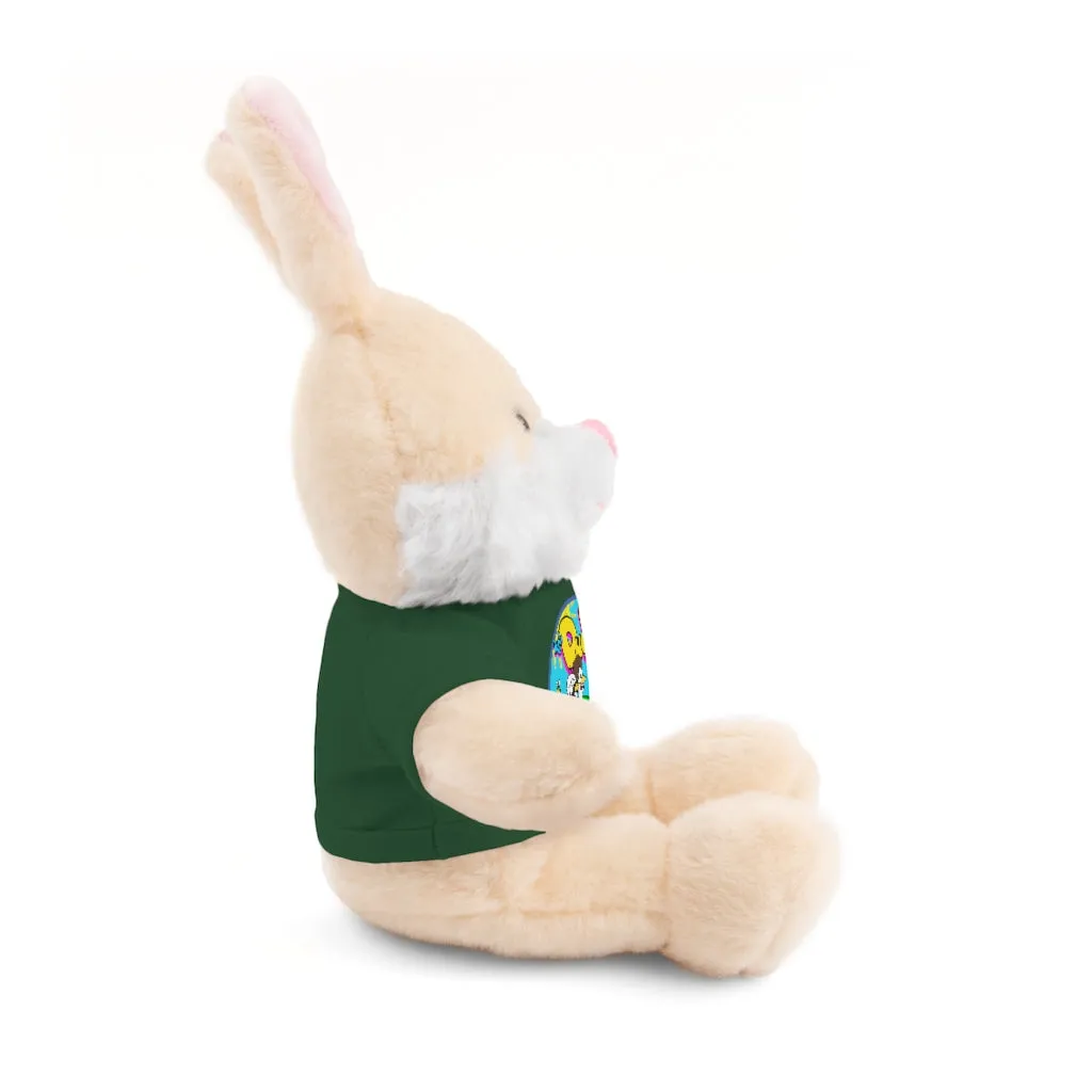 The Duckles™ Merch-Wearing Stuffed Animals with Tee