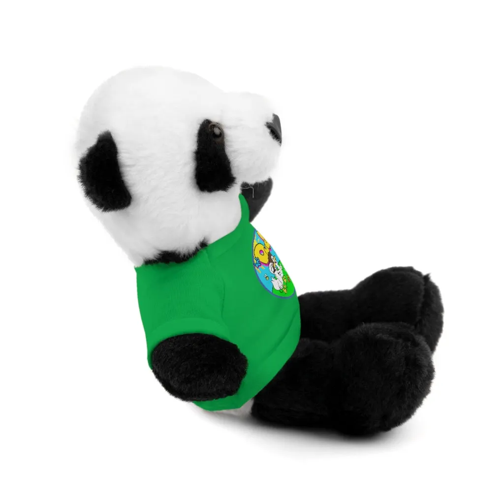 The Duckles™ Merch-Wearing Stuffed Animals with Tee