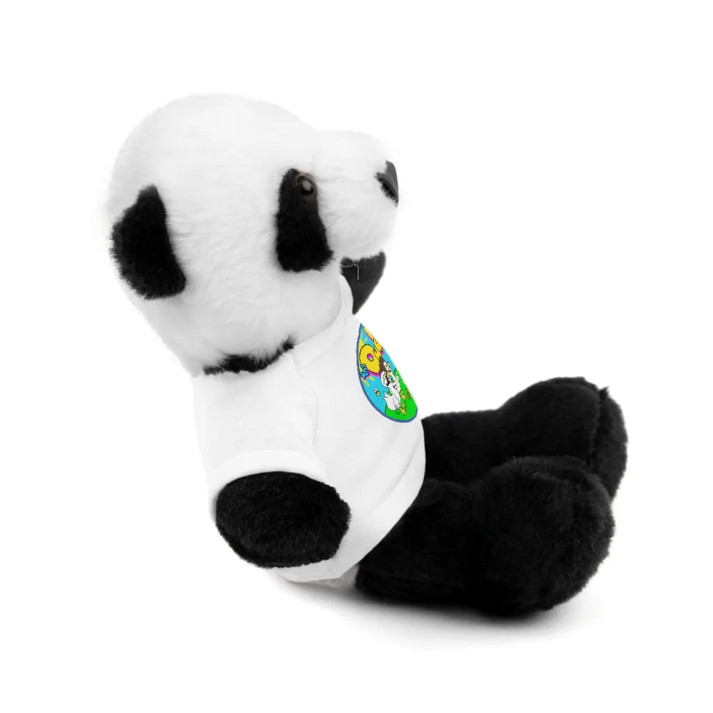 The Duckles™ Merch-Wearing Stuffed Animals with Tee