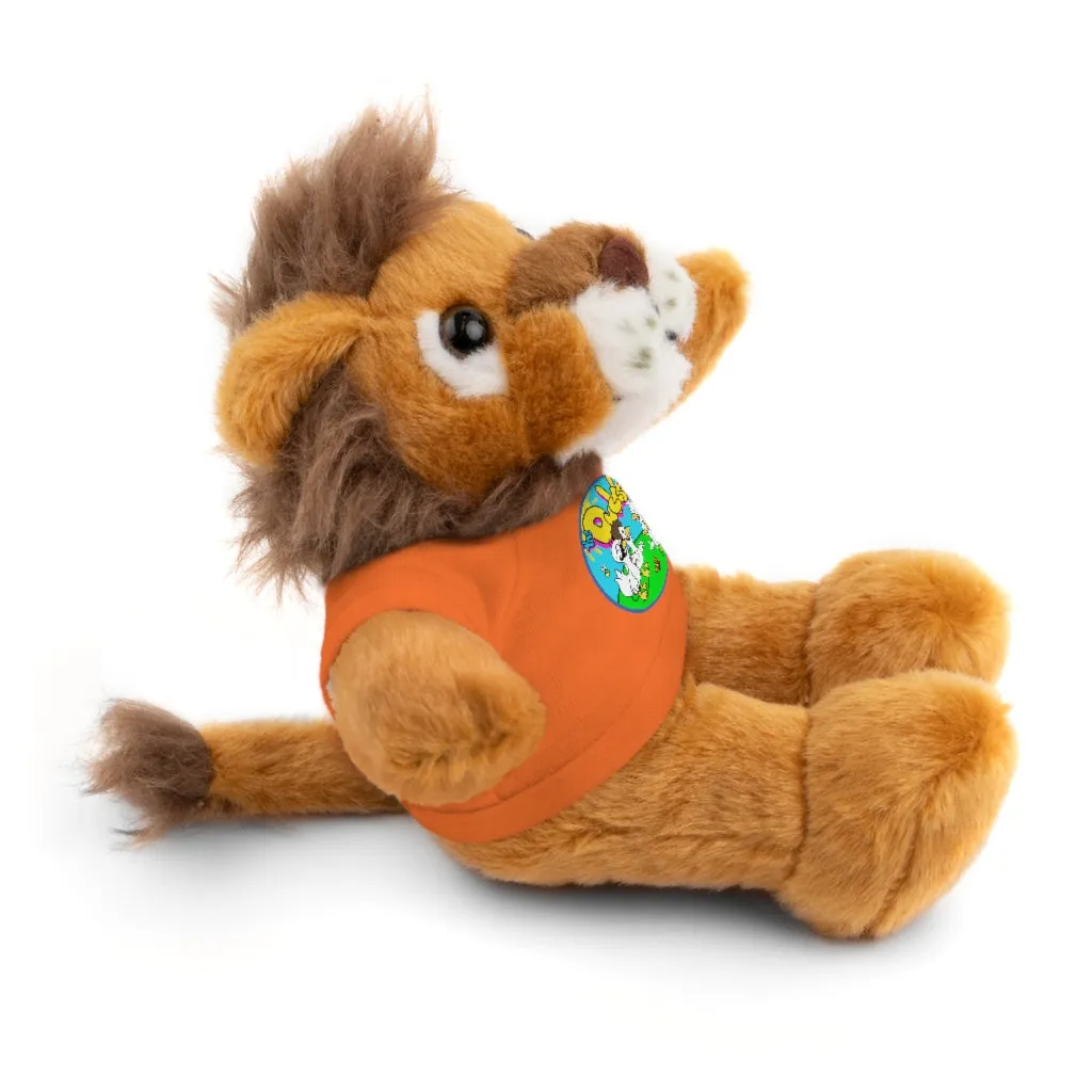 The Duckles™ Merch-Wearing Stuffed Animals with Tee