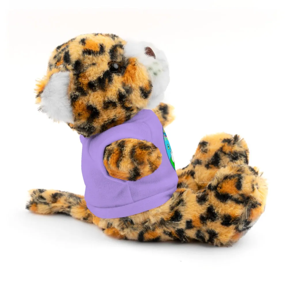 The Duckles™ Merch-Wearing Stuffed Animals with Tee