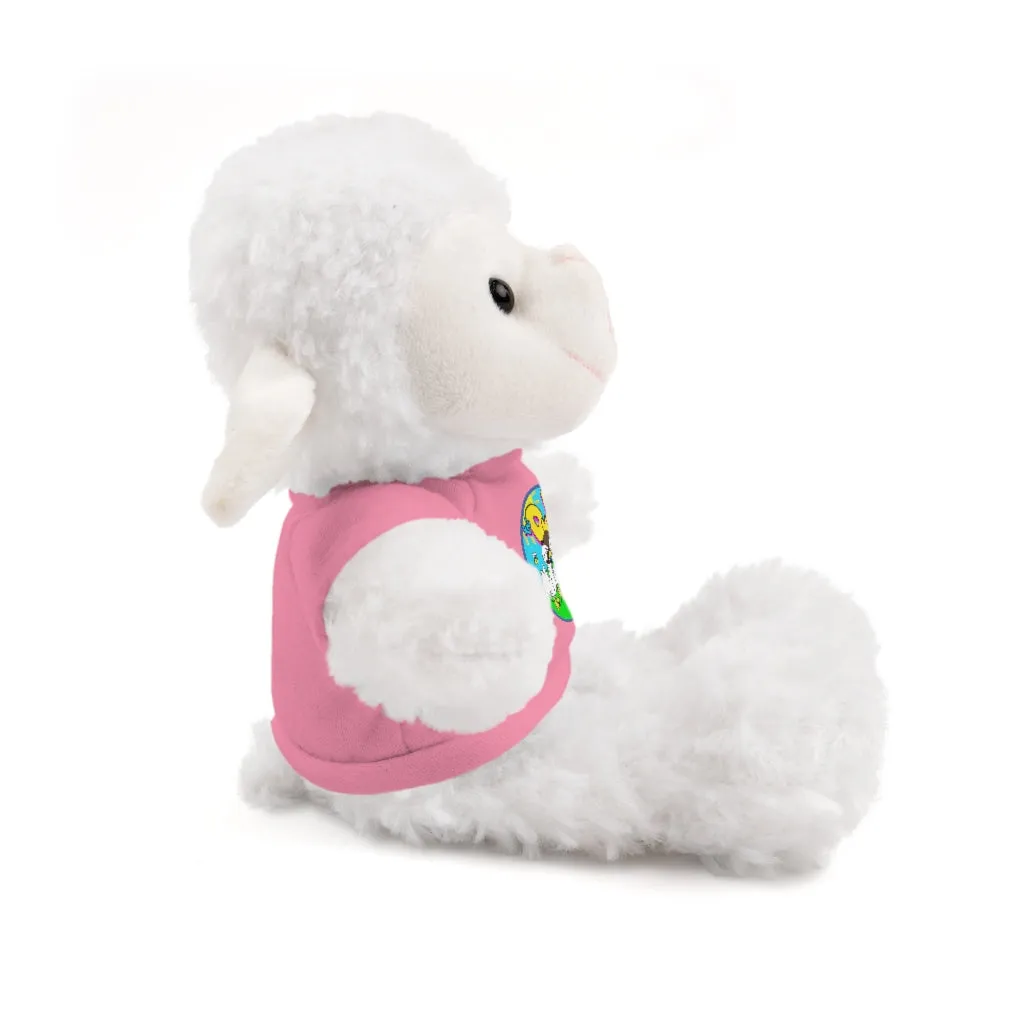 The Duckles™ Merch-Wearing Stuffed Animals with Tee